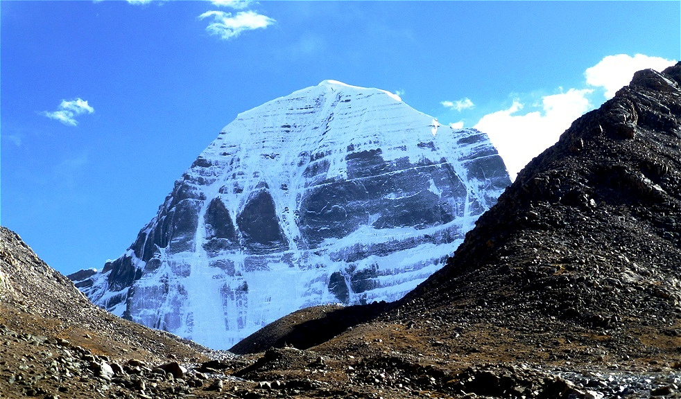 Vor der der Nordwand In 5.000 m Höhe