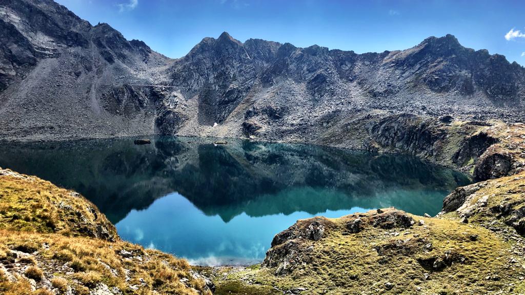 Ausblick von der Wangenitzseehütte 2.508 m