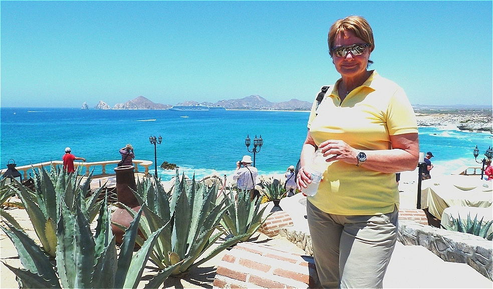 Wir spazieren durch die Gartenanlage