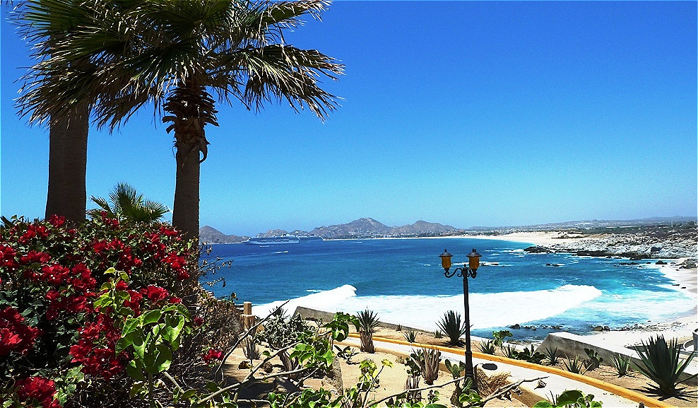 Blick auf die Bucht von San Lucas