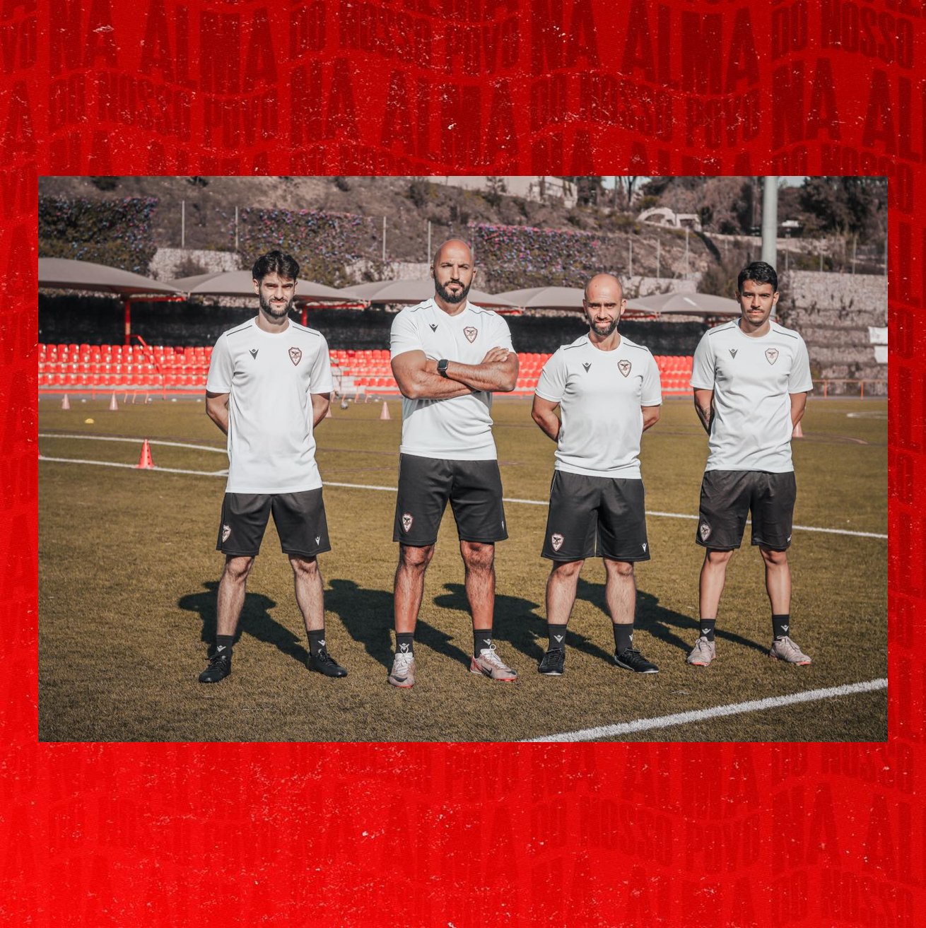 Mauro Bastos é o novo treinador do Salgueiros !!

A sua equipa técnica será composta por:
- Miguel Vaz (Adjunto)
- ⁠Vasco Barbosa (Preparador físico)
- ⁠Juan Velasco (Treinador de guarda-redes)
