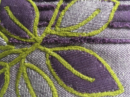 Feuillage tons mauves
