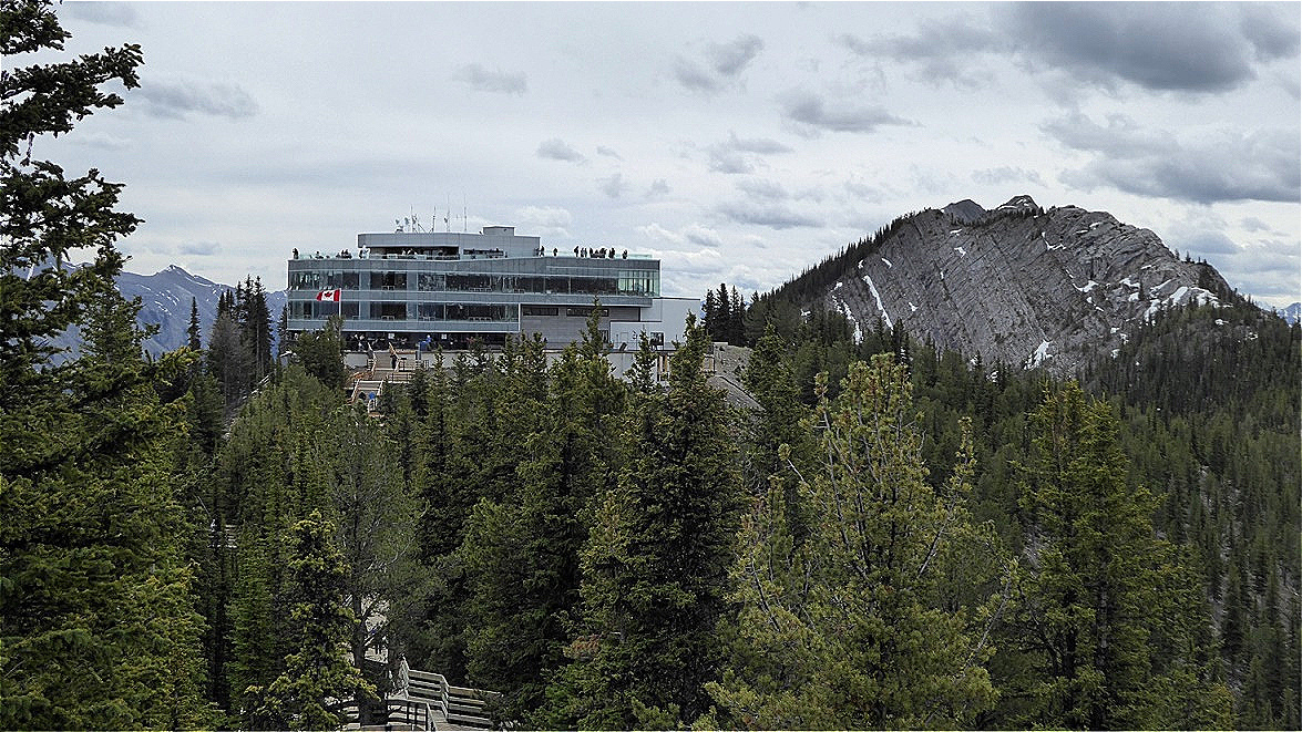 Banff Gondola - Bergstation
