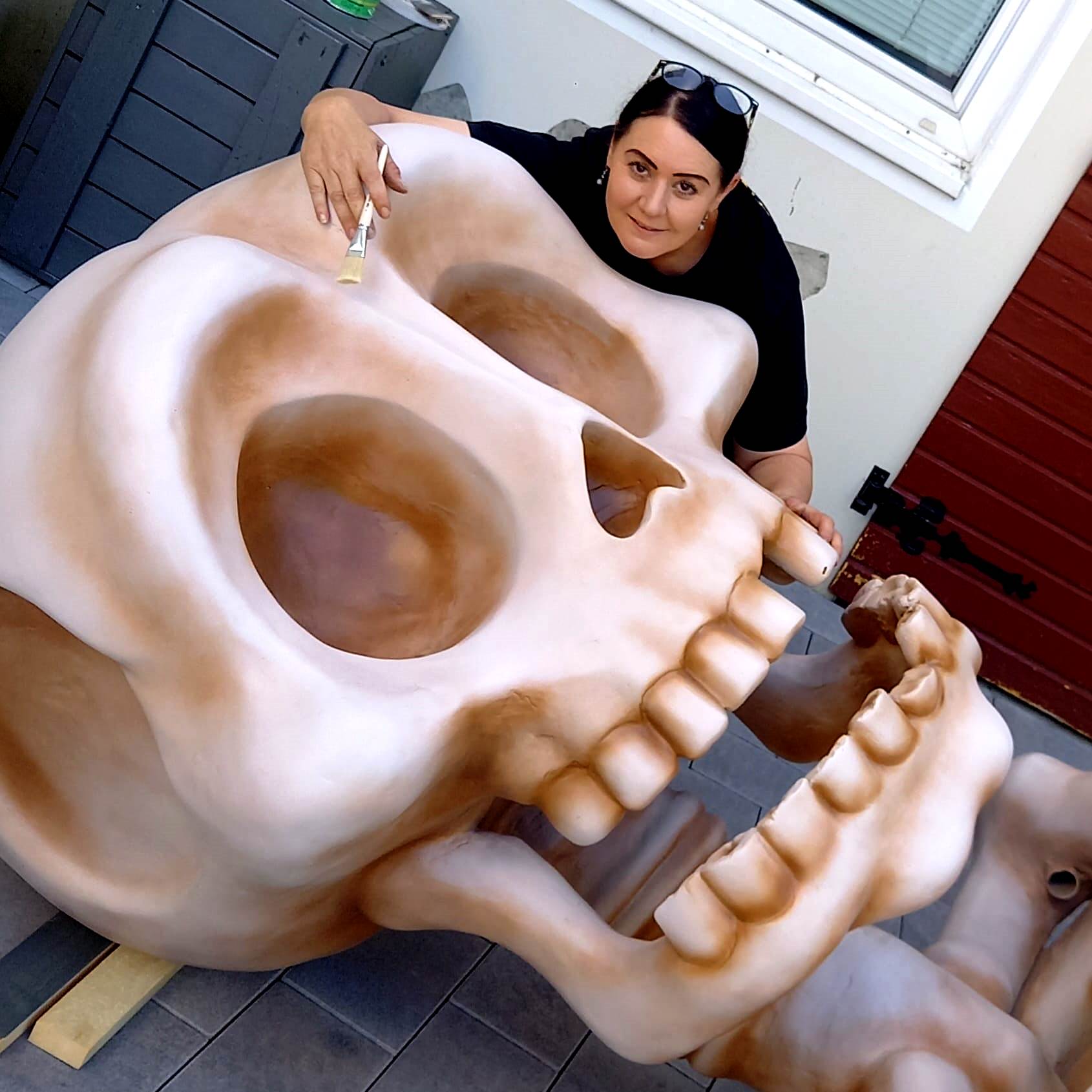 Halloween 2023 - Finale Arbeiten durch Sandra
