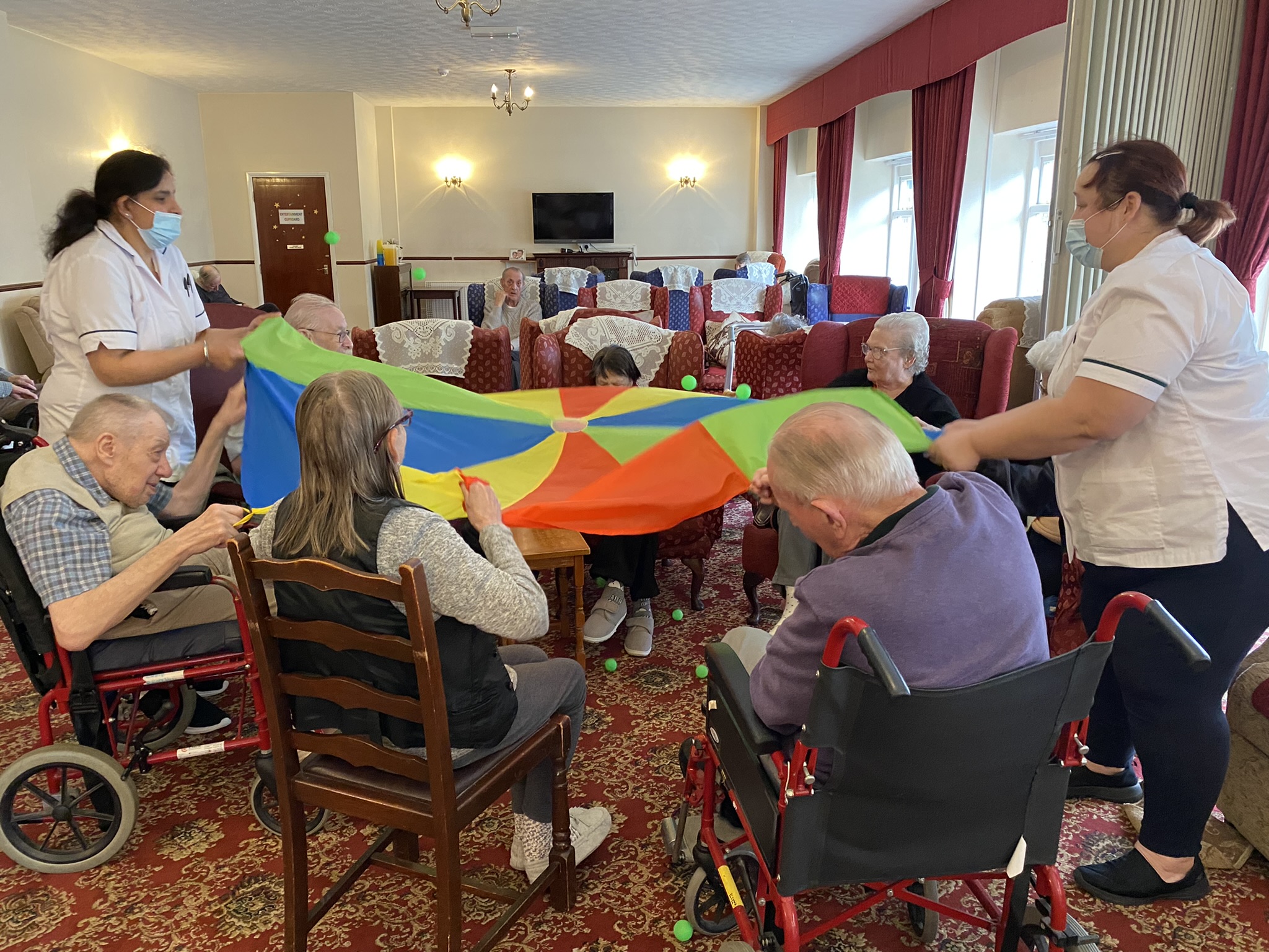 Keeping Active - Parachute Games - March 2022