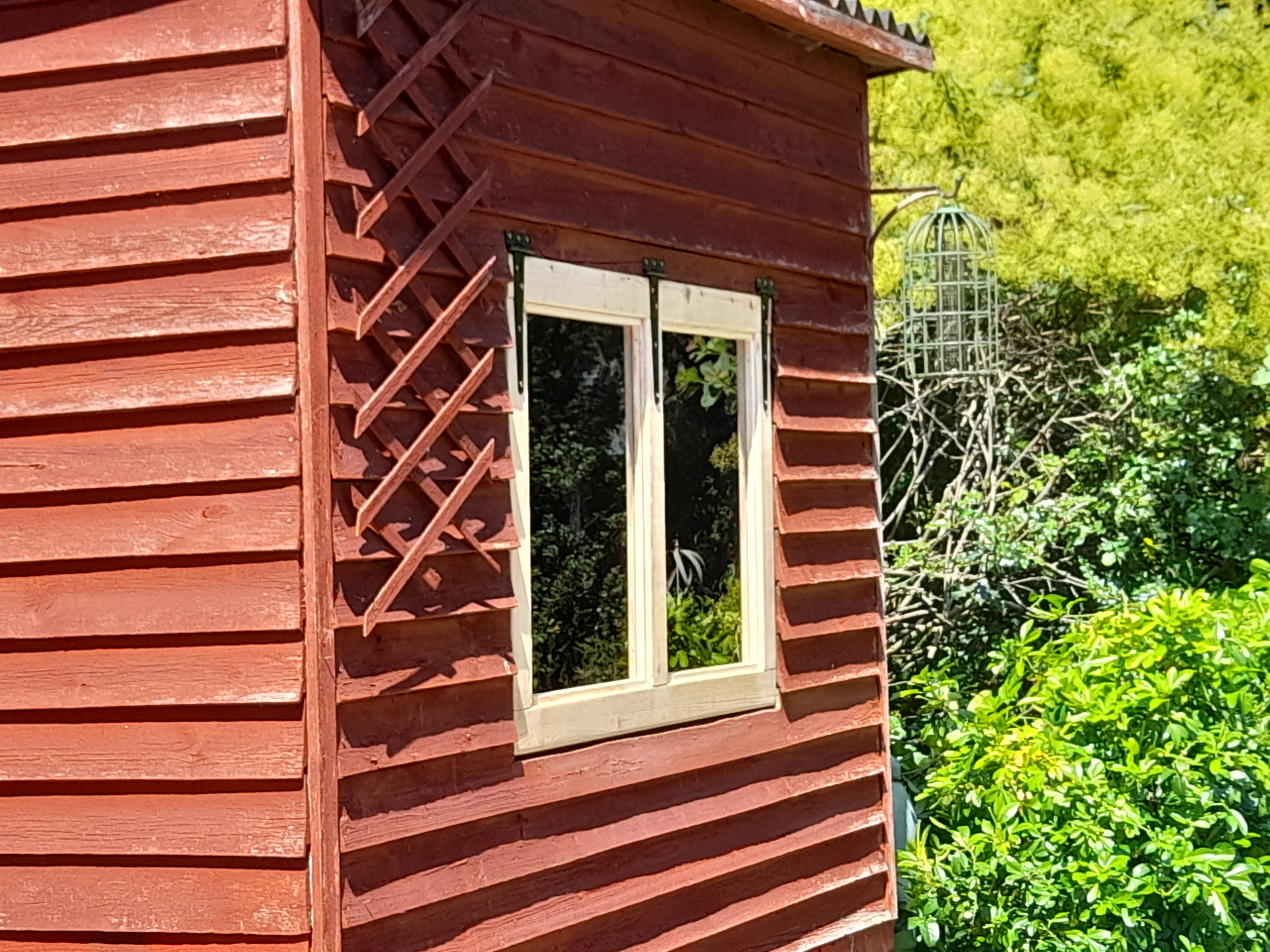 New shed window