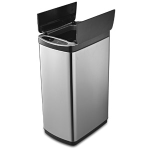 Κάδος ΙΝΟΧ Παραλληλόγραμμος 30L με σένσορα  