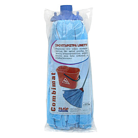 Ανταλλακτικό Σφουγγαρίστρας Μπλέ Lineta Βέτεξ Βιδωτή