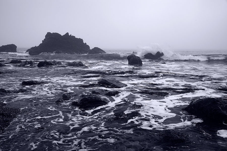 Marloes Pembrokeshire black and white photograph