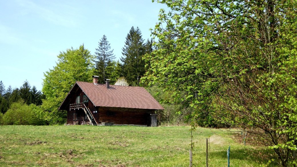 Jagdhütte auf dem "Kalteis"