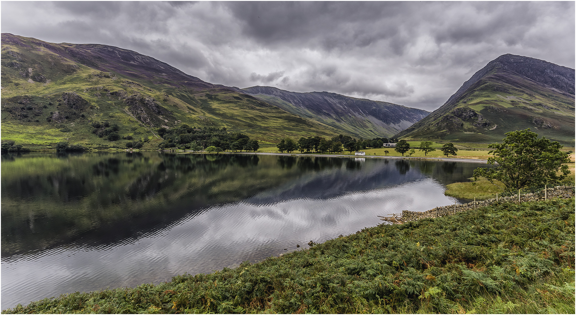 3rd Place: Shimmering Reflections on Buttermere Lake (Mark Rock)