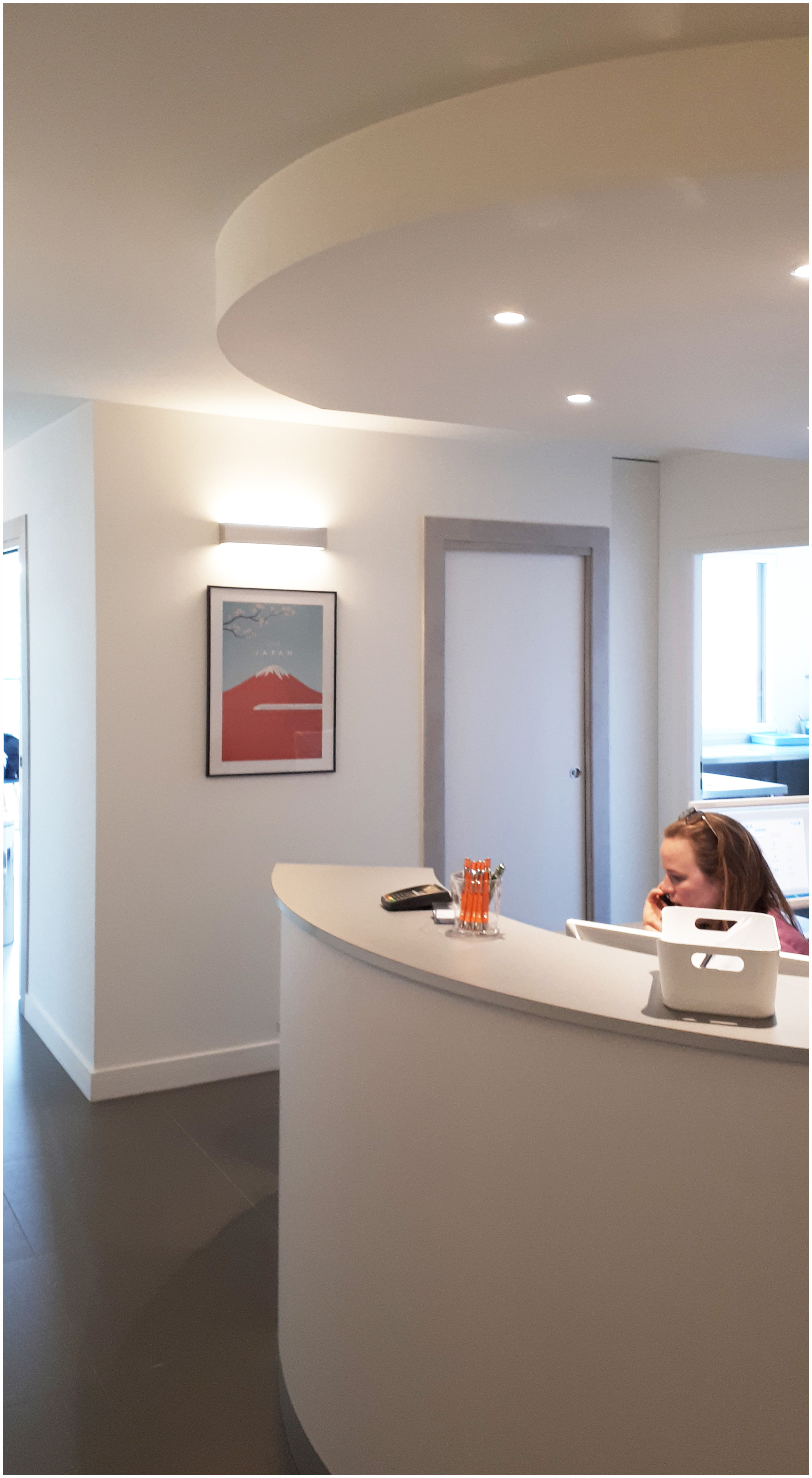  Banque d'accueil _ Cabinet d'orthodontie