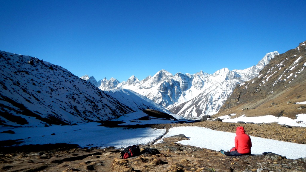 Auf dem Weg zum Cho La
Einige kämpfen mit der Höhe