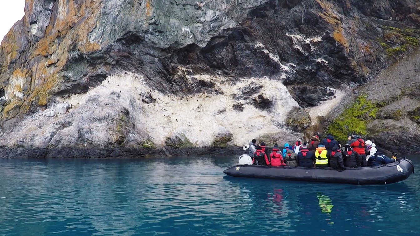 Erkundungsfahrt - Vogelfelsen