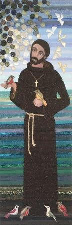 "Saint François d'Assise,
 la prédication aux oiseaux"