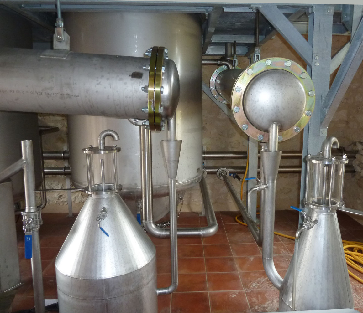 Condenseurs et essenciers