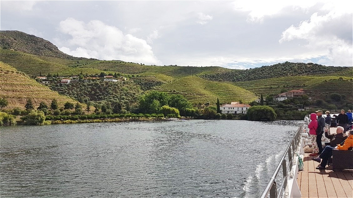 Herrliche Flusslandschaft