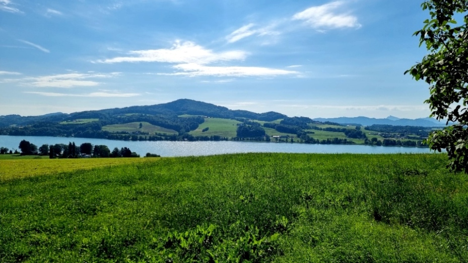 Obertrumer See mit Buchberg