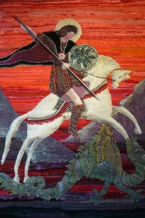 "Saint Georges terrassant le dragon"