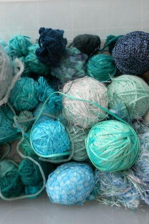 Les fils à tricoter