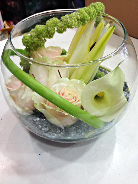 Centre de table boule - 22 €