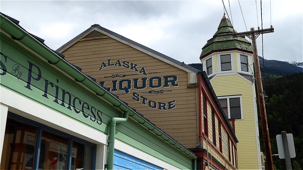 Hier gibt's starke Getränke !