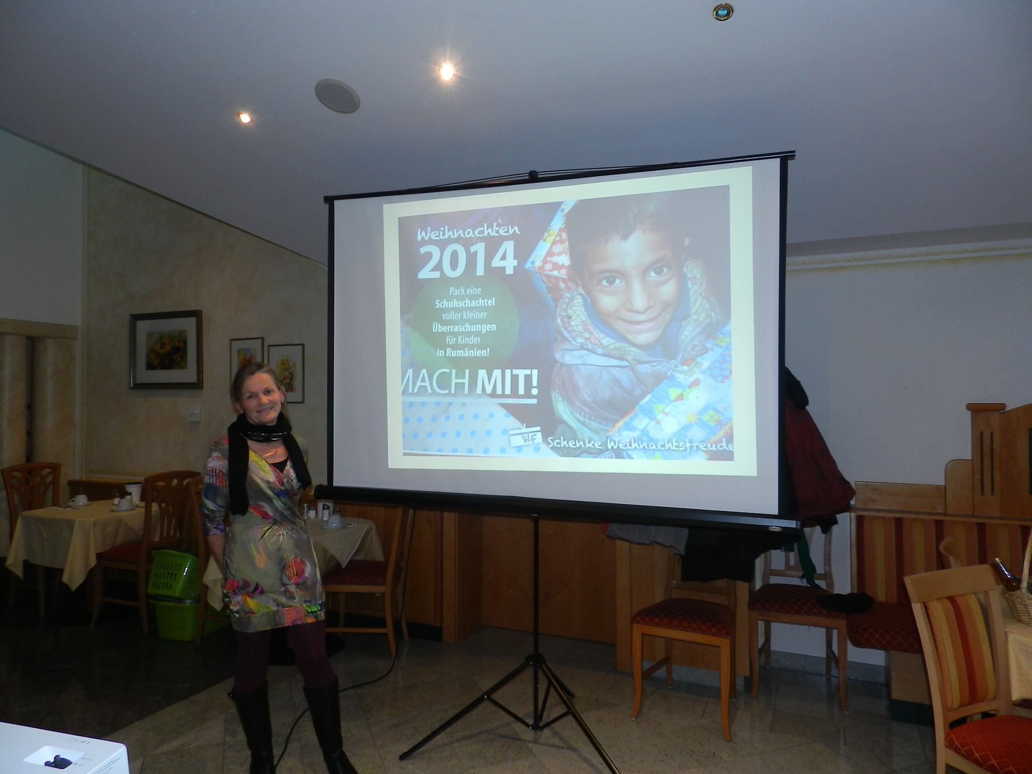 Sutter Ann berichtet von ihrer Spendenaktion für Rumäniens arme Kinder.