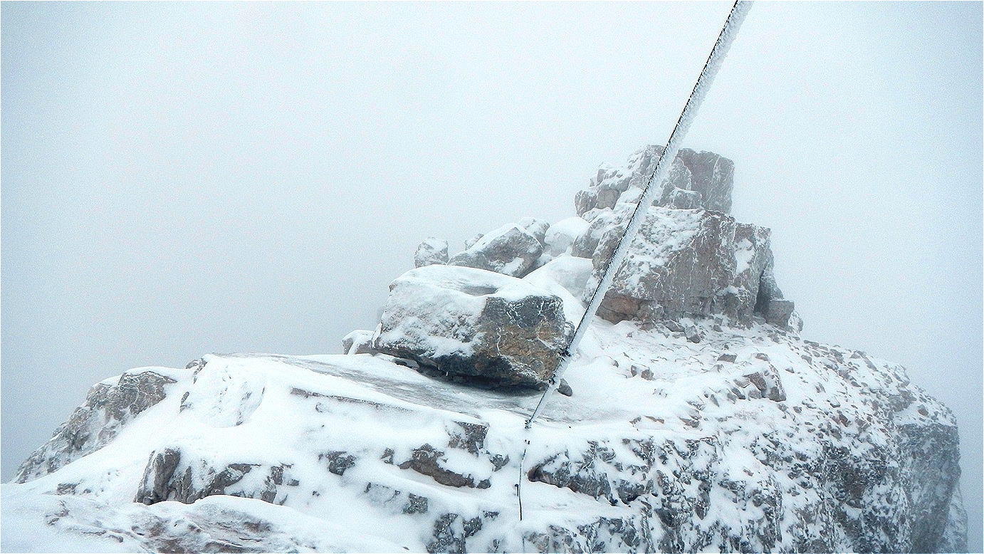 Herausforderung und Überwindung - der vereiste Klettersteig