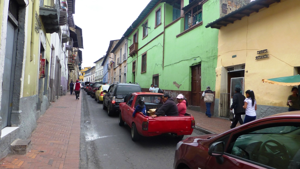 Stau in der Altstadt