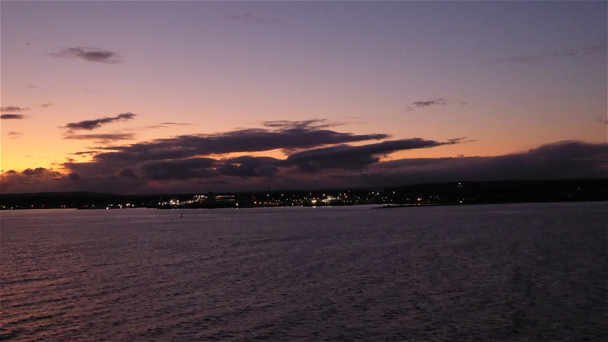 Bald geht die Sonne auf !