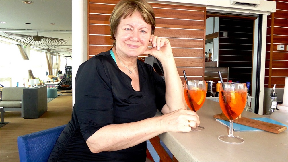 "Aperol-Spritz" an der Bar