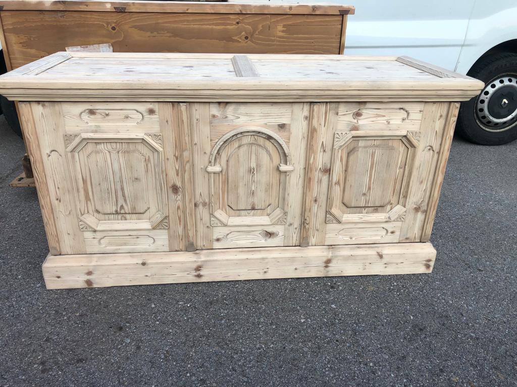 ...jetzt sandgestrahlt natur