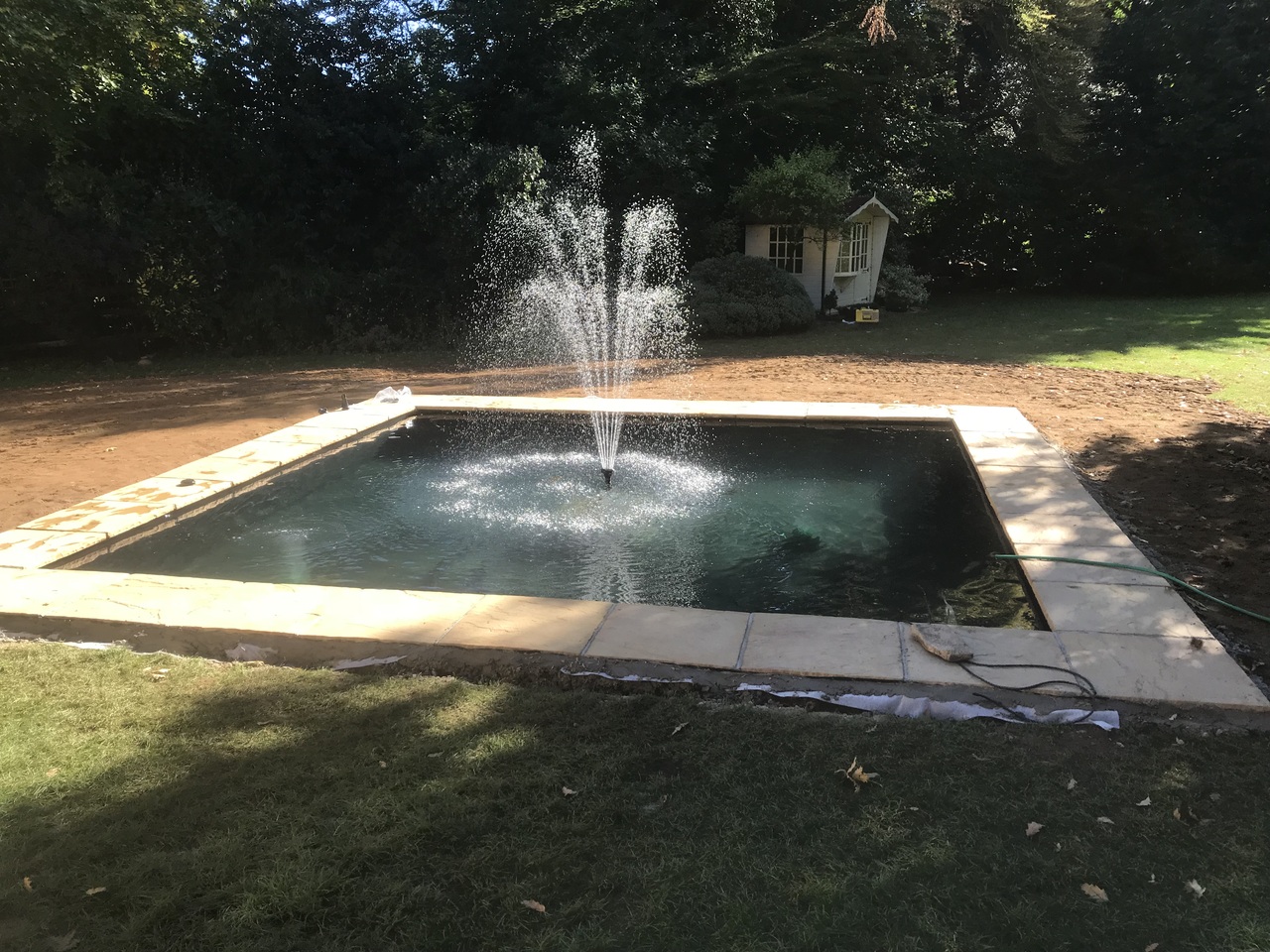 Formal Pond Build