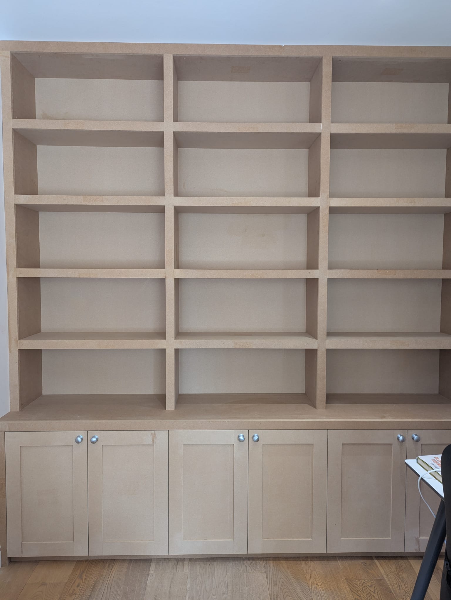 Unit before decoration