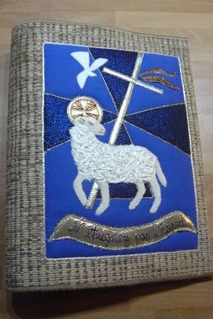 Couverture de lectionnaire personnalisée