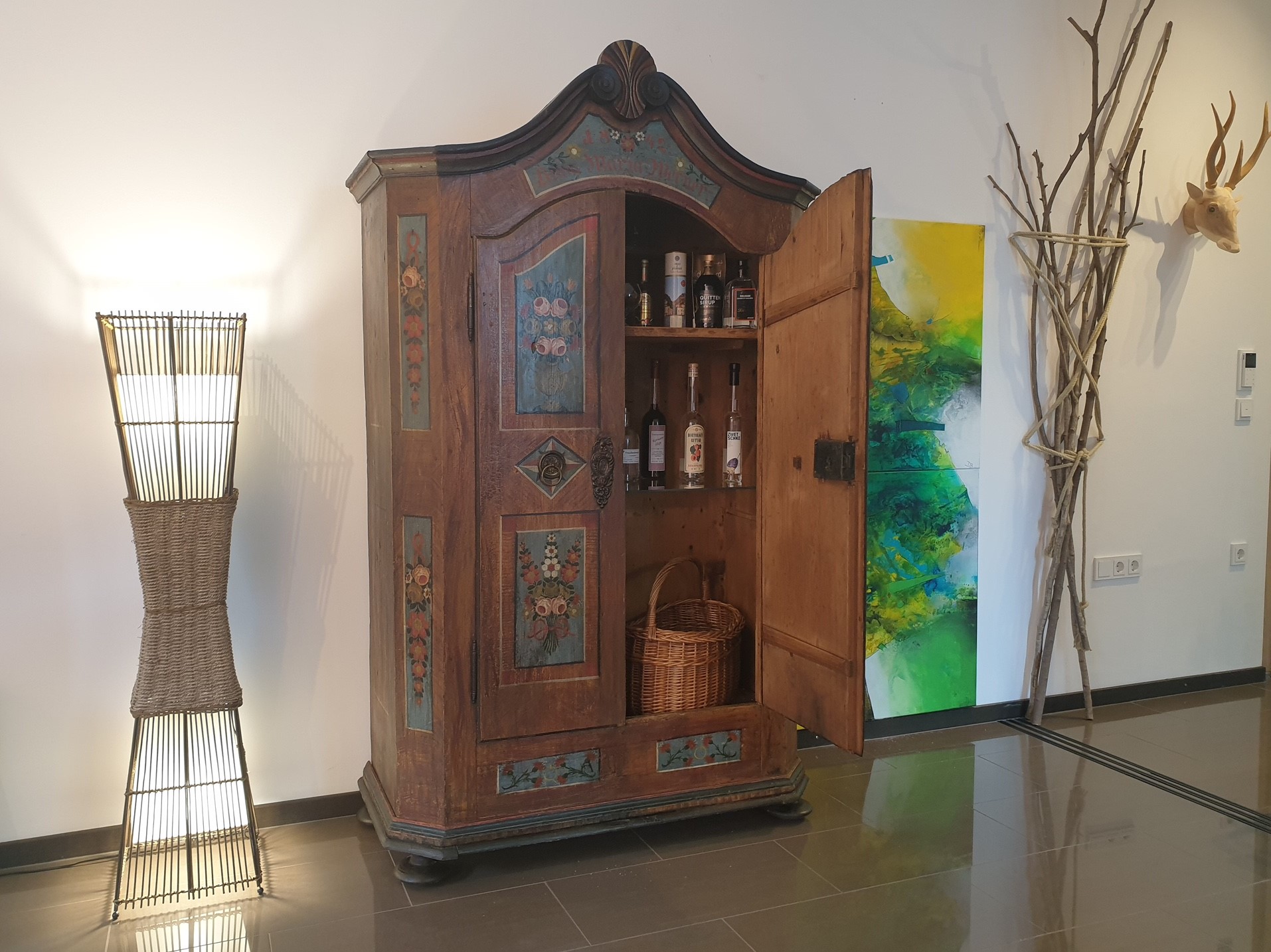 Blick in den Vorraum