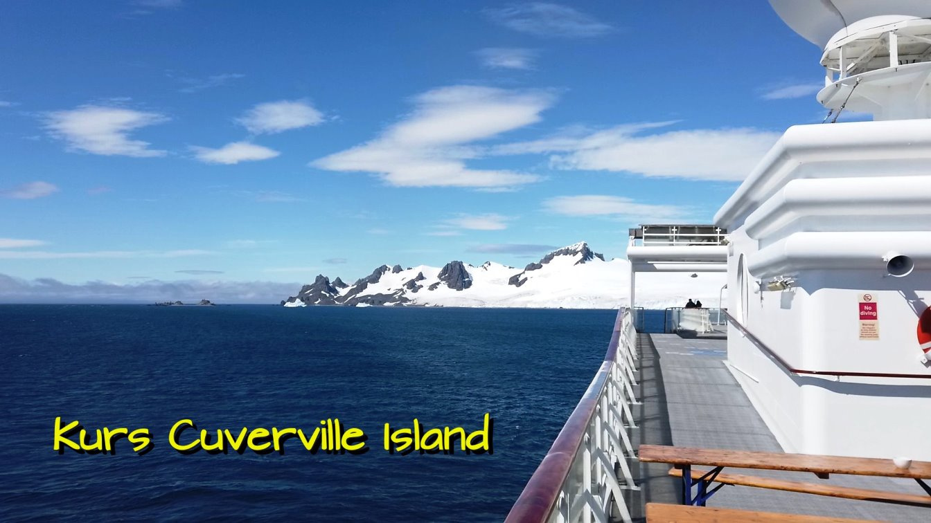 Wir steuern Cuverville Island an