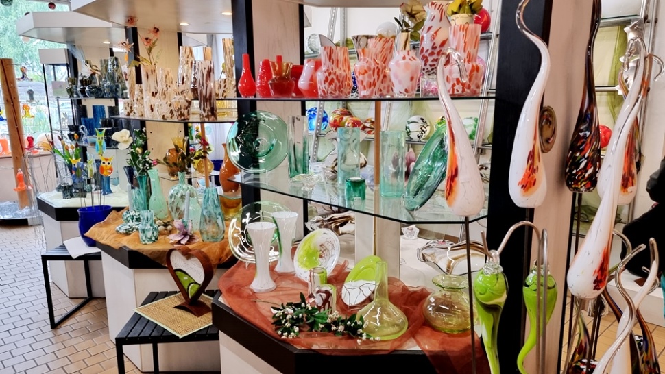 Farbenprächtiges "Murano - Glas" aus Schwanenstadt
