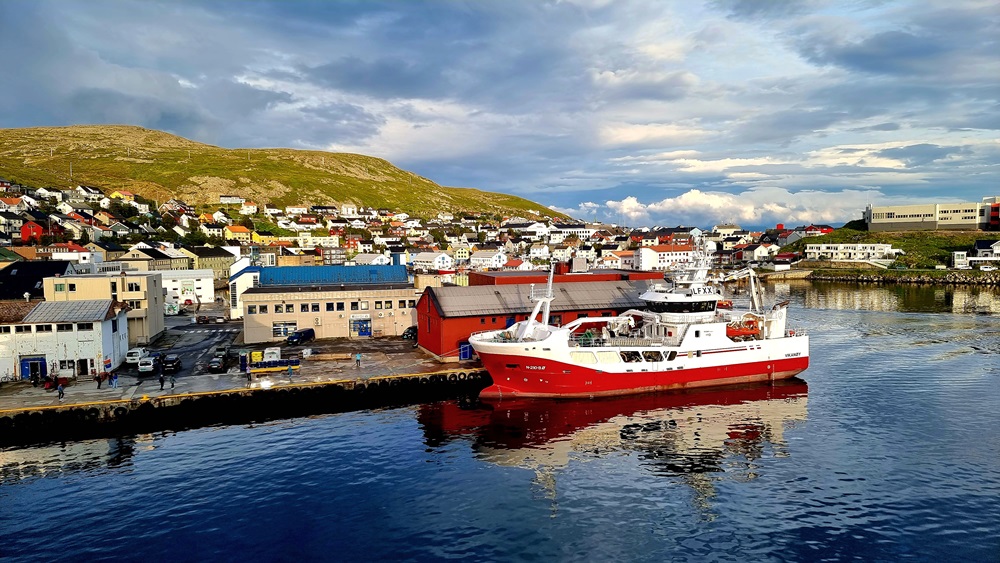 An der Pier in Honningsvåg
