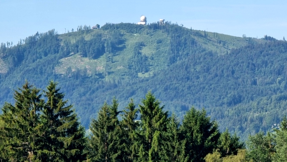 Radaranlage auf dem Kolomansberg