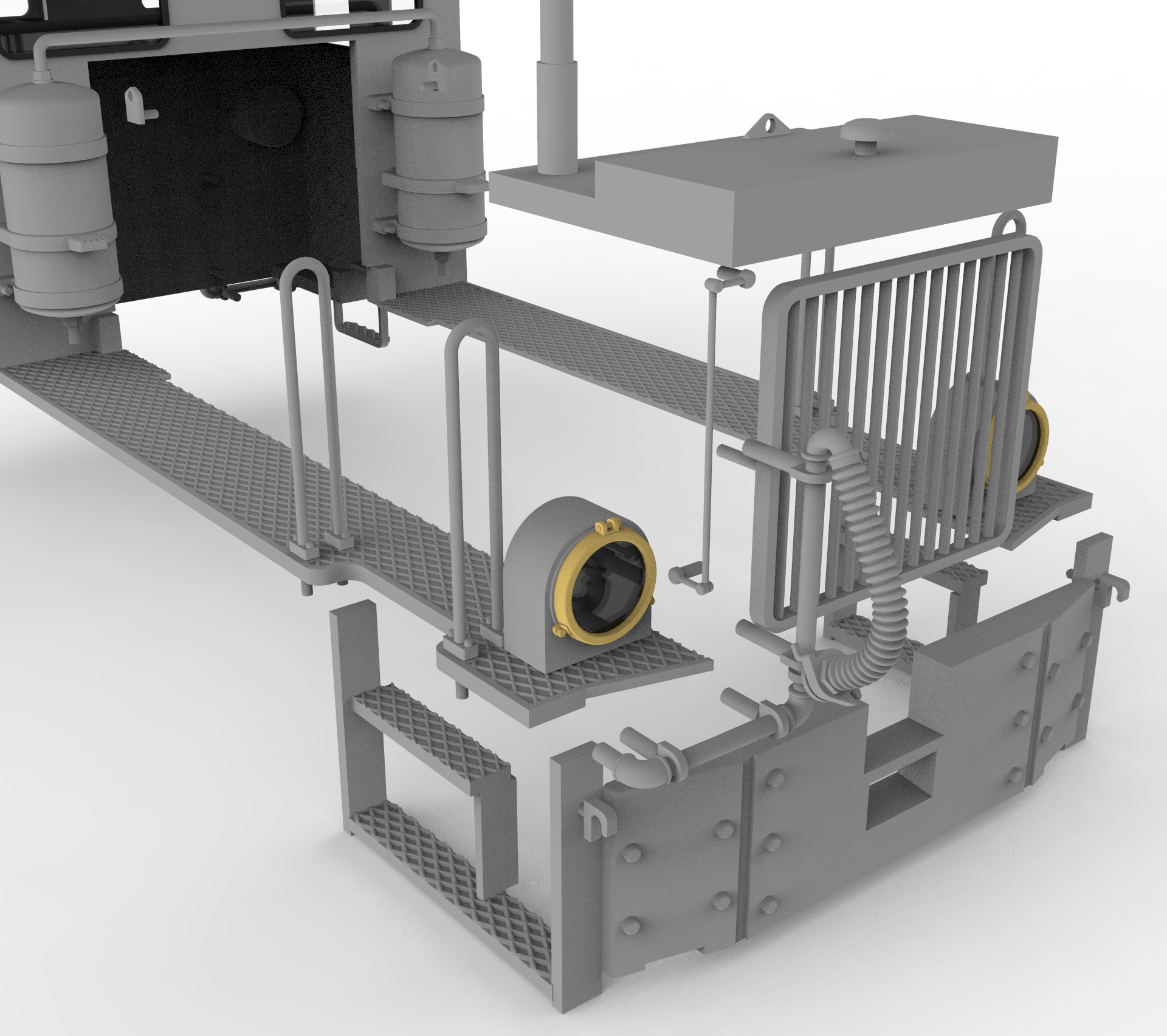 Umbausatz kpl. (ohne Druckluftkasten)