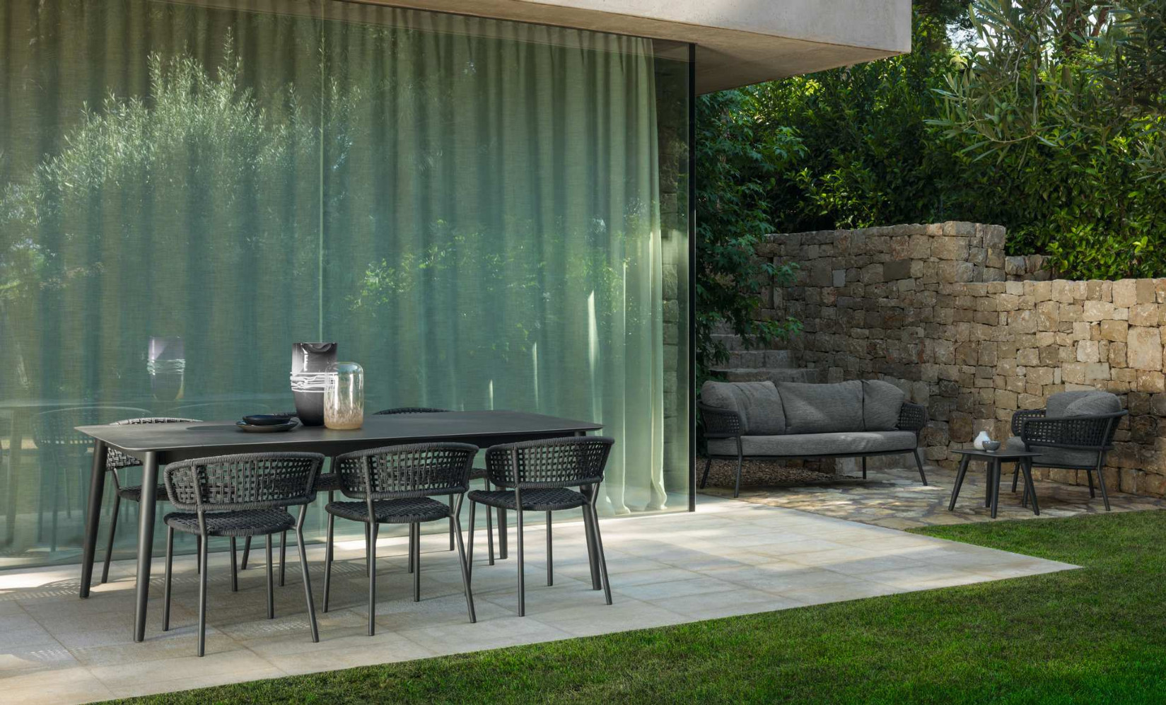 Talenti Moon vrtna jedilna miza ins toli