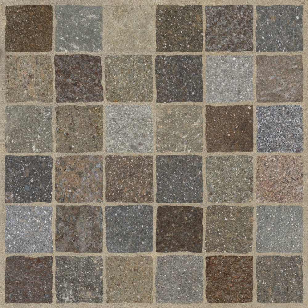 Porcela-gres Cubetti Marrone