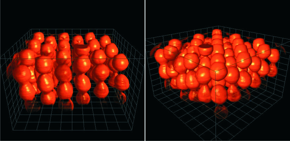 3D dipolar nematic colloidal crystal