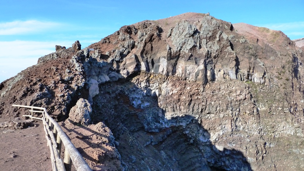 Am Nordende des Kraters