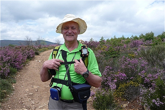 Kurz vor dem "Cruz de Ferro"