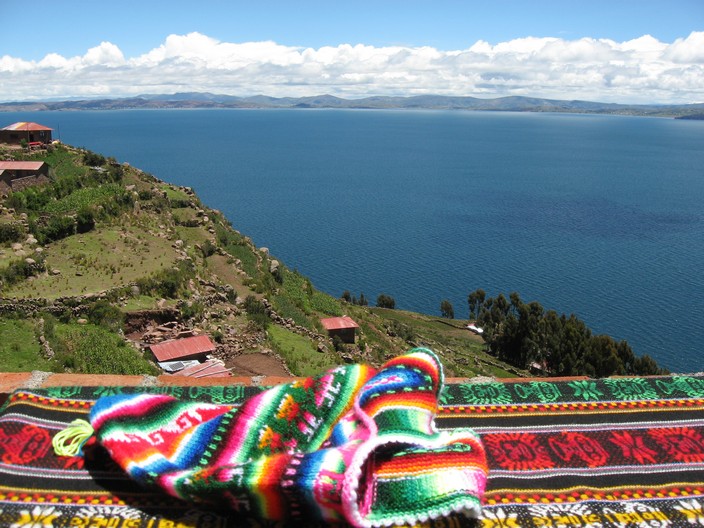 Insel Taquile im Titicacasee