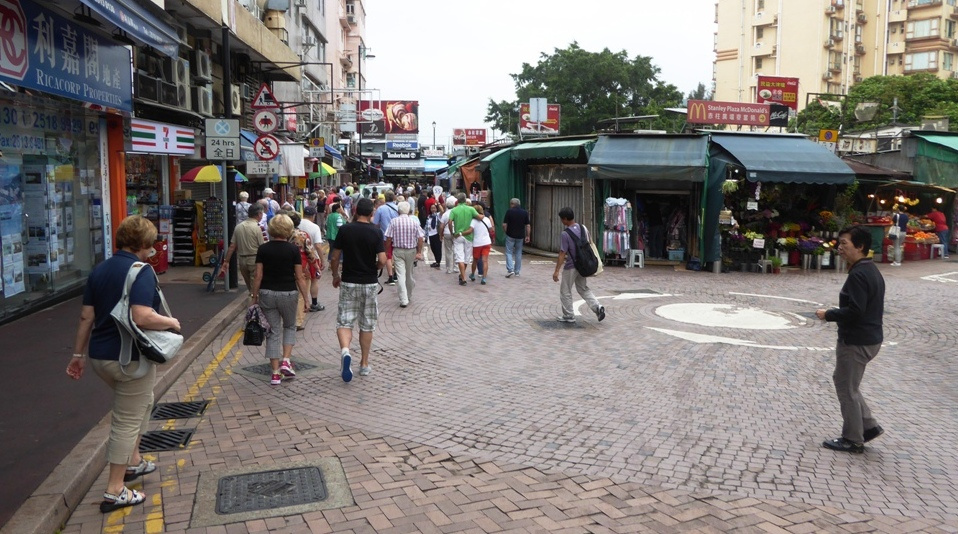 Wir besuchen den Stanley Market