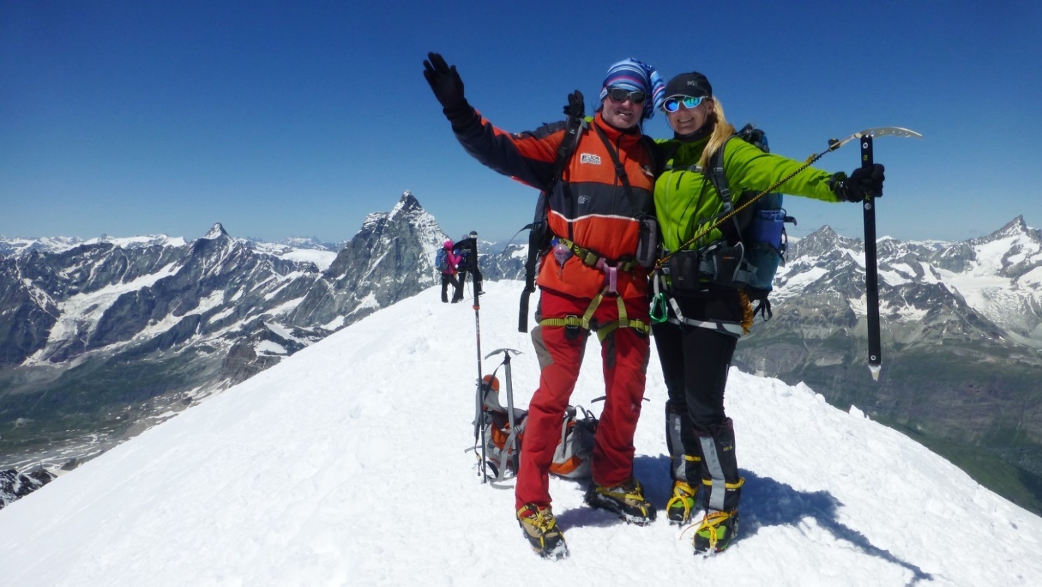 Auf dem Breithorn 4.164 m