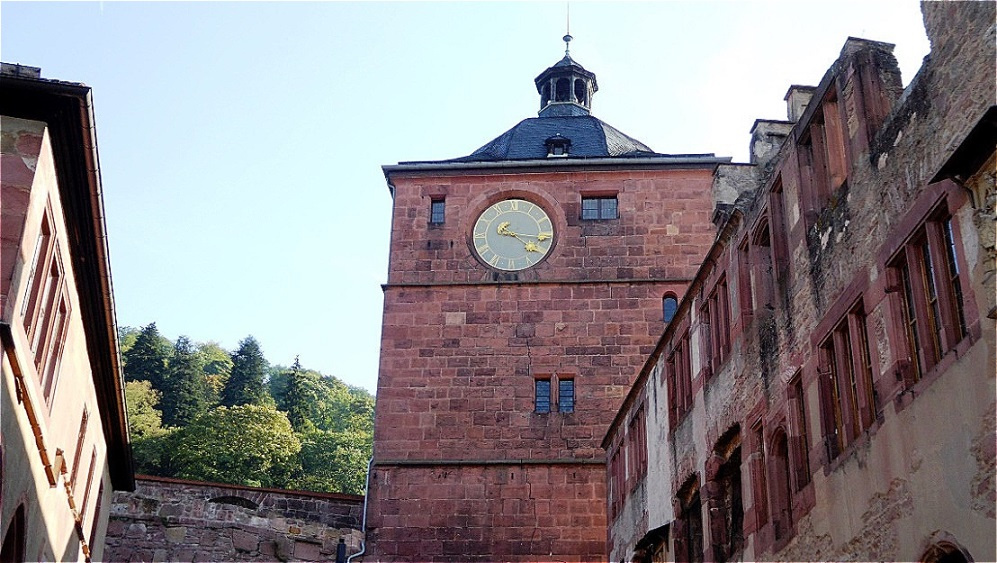 Wir verlassen das Schlossareal